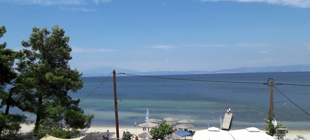 Sikoudis Gorgona Beach Skala Rachoni  Exteriér fotografie